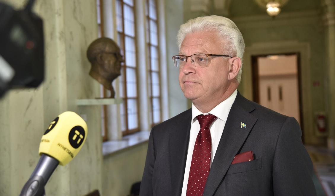 Tuve Skånberg, Kristdemokraterna. Foto: Lars Schröder/TT