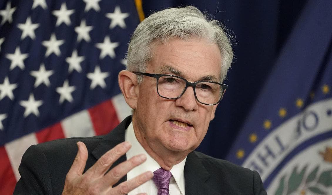 Fed-chefen Jerome Powell. Arkivbild. Foto: Manuel Balce Ceneta AP/TT