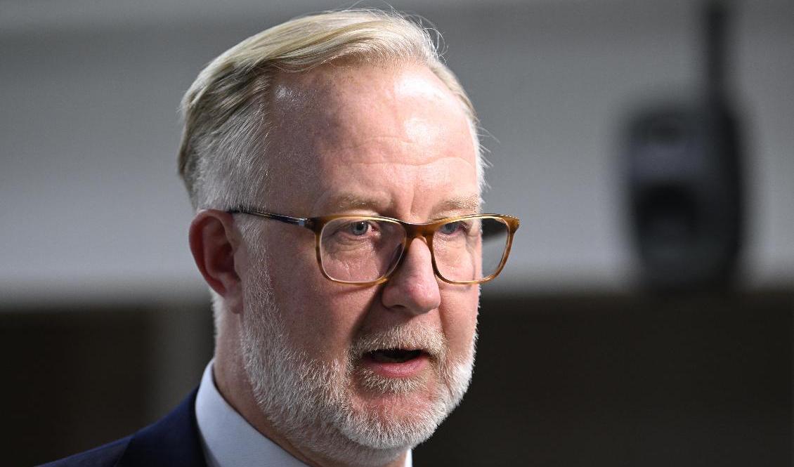 Partiledare Johan Pehrson (L). Arkivbild. Foto: Henrik Montgomery/TT