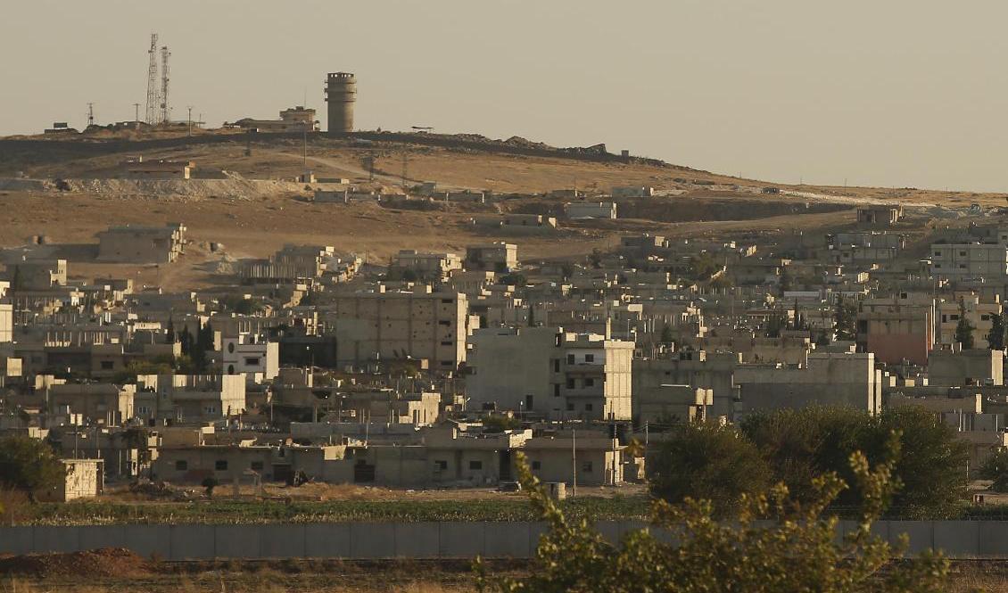 Bild över Kobane. Arkivbild. Foto: Emrah Gurel/AP/TT