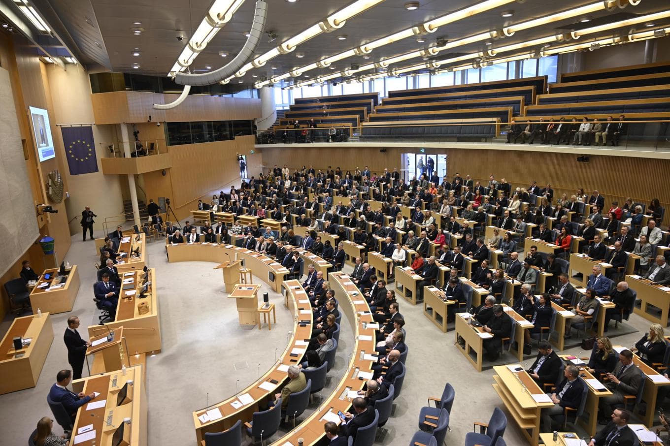 Det är upprörda känslor i svang efter SD:s kvittningskupp men praxis har brutits tidigare. Arkivbild. Foto: Fredrik Sandberg/TT
