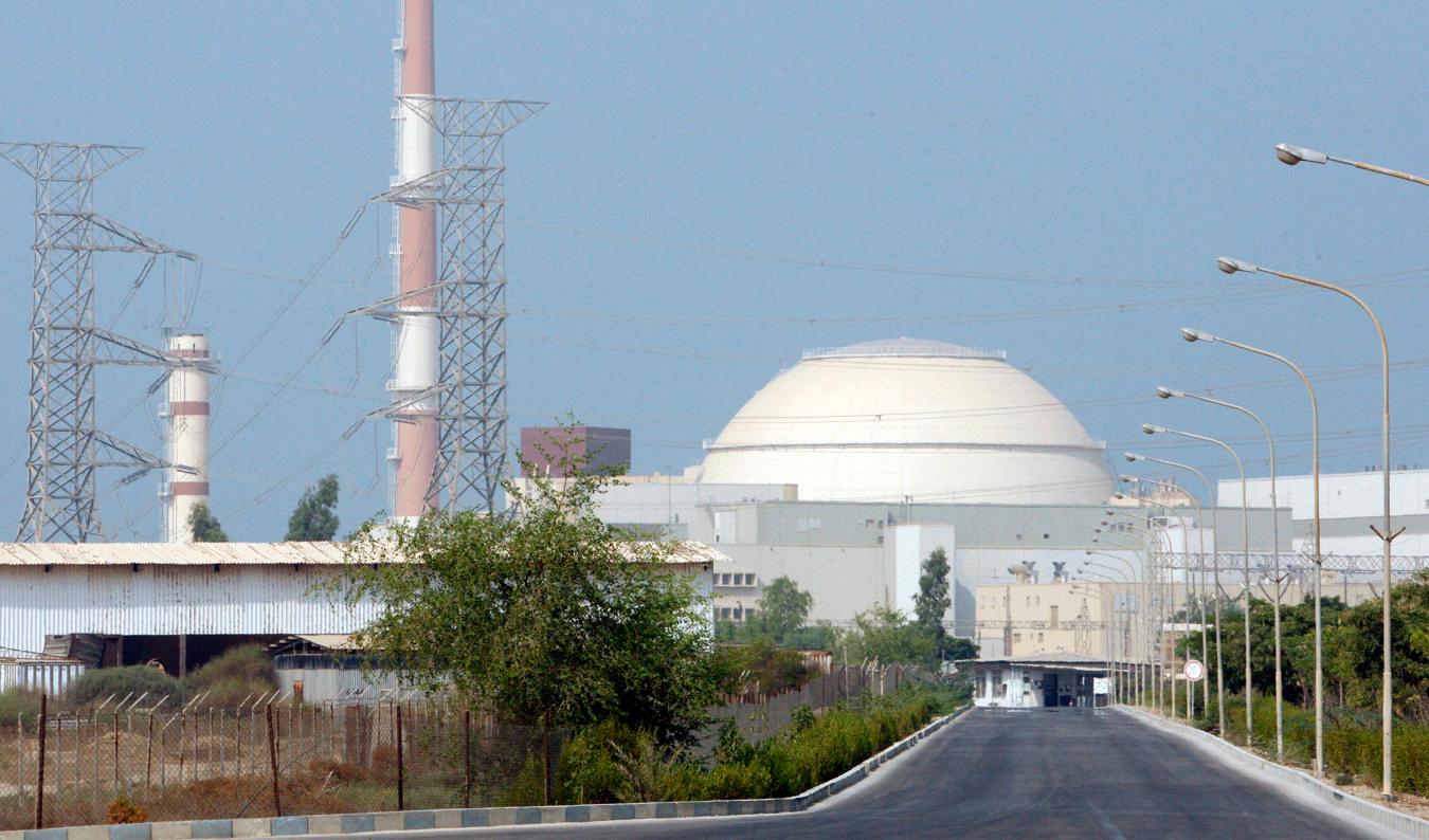 Irans i dag enda kärnkraftverk, Bushehr. Arkivbild. Foto: Vahid Salemi/AP/TT