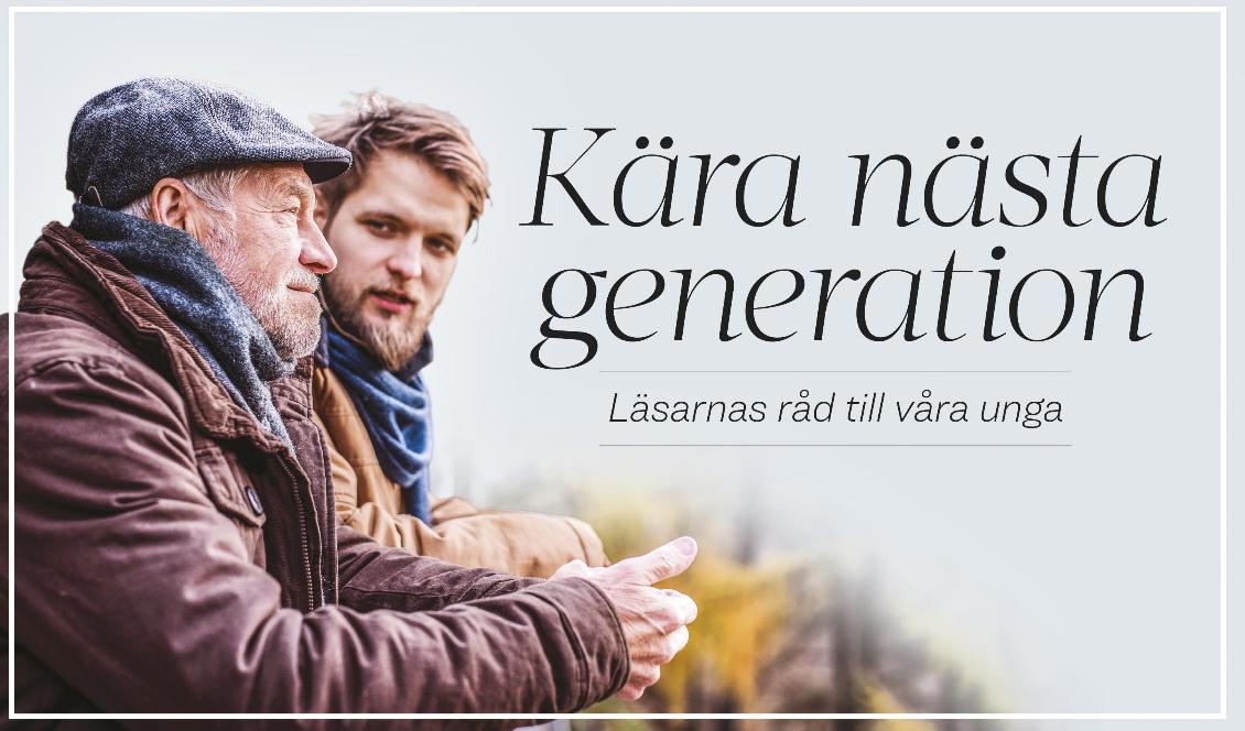 Syftet med ”Kära nästa generation” är att bevara och föra vidare tidlösa värderingar till de yngre generationerna. Välkommen med ditt bidrag. Foto: Shutterstock
