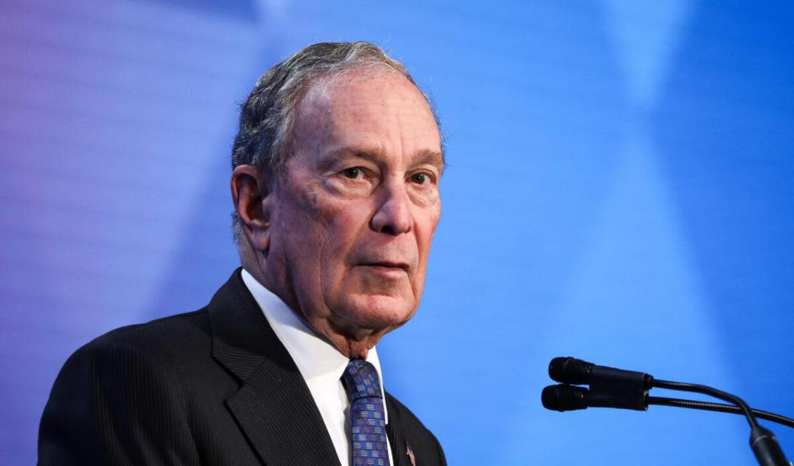 Mediemogulen Michael Bloomberg. Foto: Charlotte Cuthbertson.