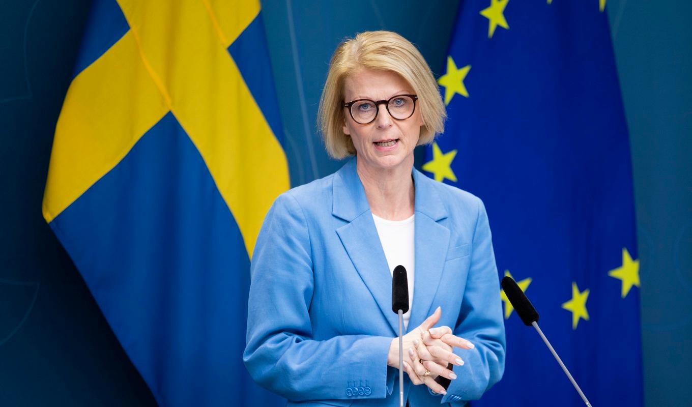 

Finansminister Elisabeth Svantesson (M). Foto: Ninni Andersson/Regeringskansliet                                                                                        