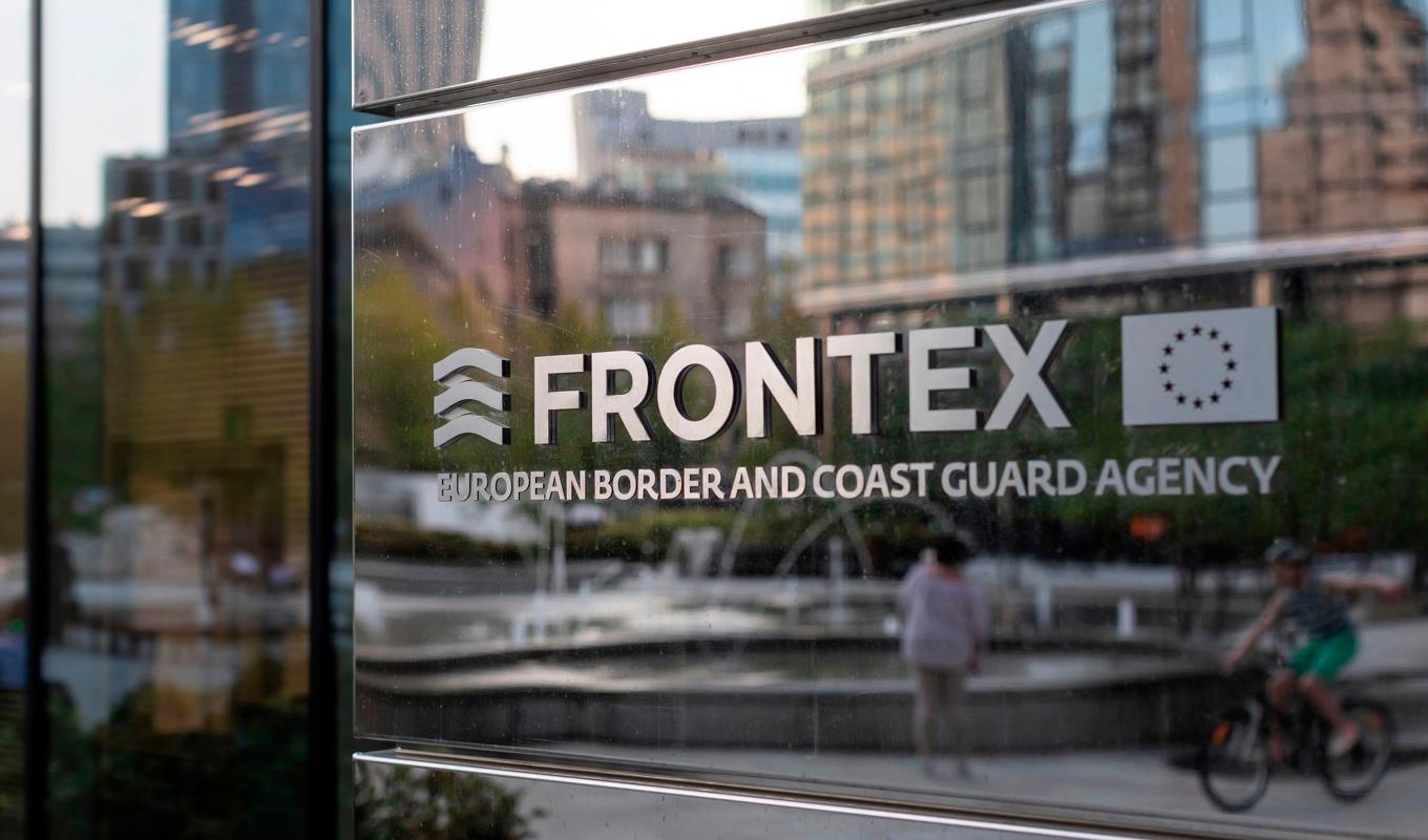 




Frontex logotype syns vid myndighetens huvudkvarter i Warszawa i Polen. Foto: Wojtek Radwanski/AFP via Getty Images                                                                                                                                                                                                                            