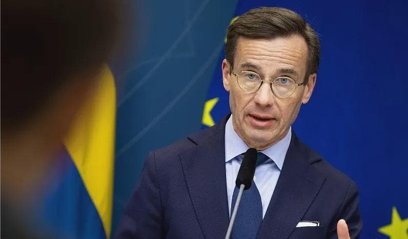 Lotta Grönings önskelista inför julen har statsminister Ulf Kristersson som mottagare.Foto:Ninni Andersson/Regeringskansliet