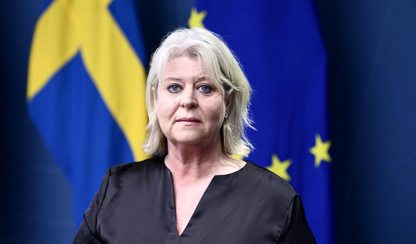Socialtjänstminister Camilla Waltersson Grönvall. Arkivbild. Foto: Tim Aro/TT