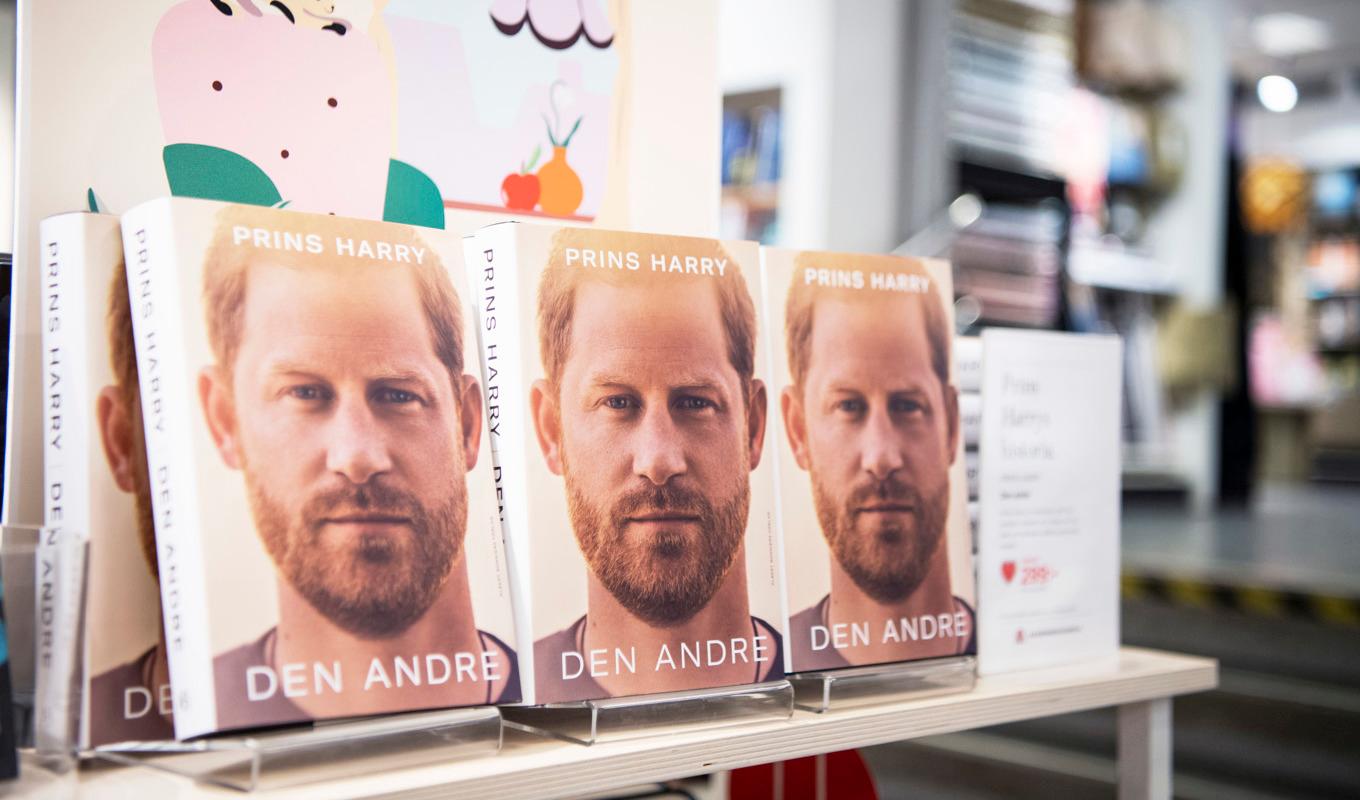 Prins Harrys självbiografi "Den andre" har slagit världsrekord. Foto: Caisa Rasmussen/TT