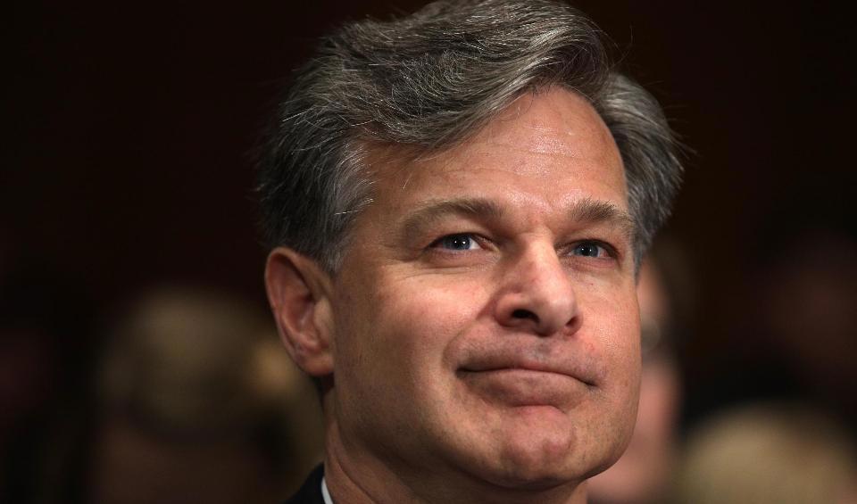 FBI-chefen Christopher Wray. Foto: Alex Wong/Getty Images