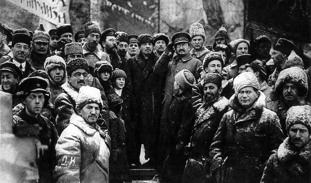 Karl Marx sade: ”Kommunism börjar där ateism börjar” – så vilken sorts kult är det egentligen? Drevs bolsjevikernas ritualmord av ren materialism – eller någonting ännu lägre än människan? Foto: L.Y. Leonidov