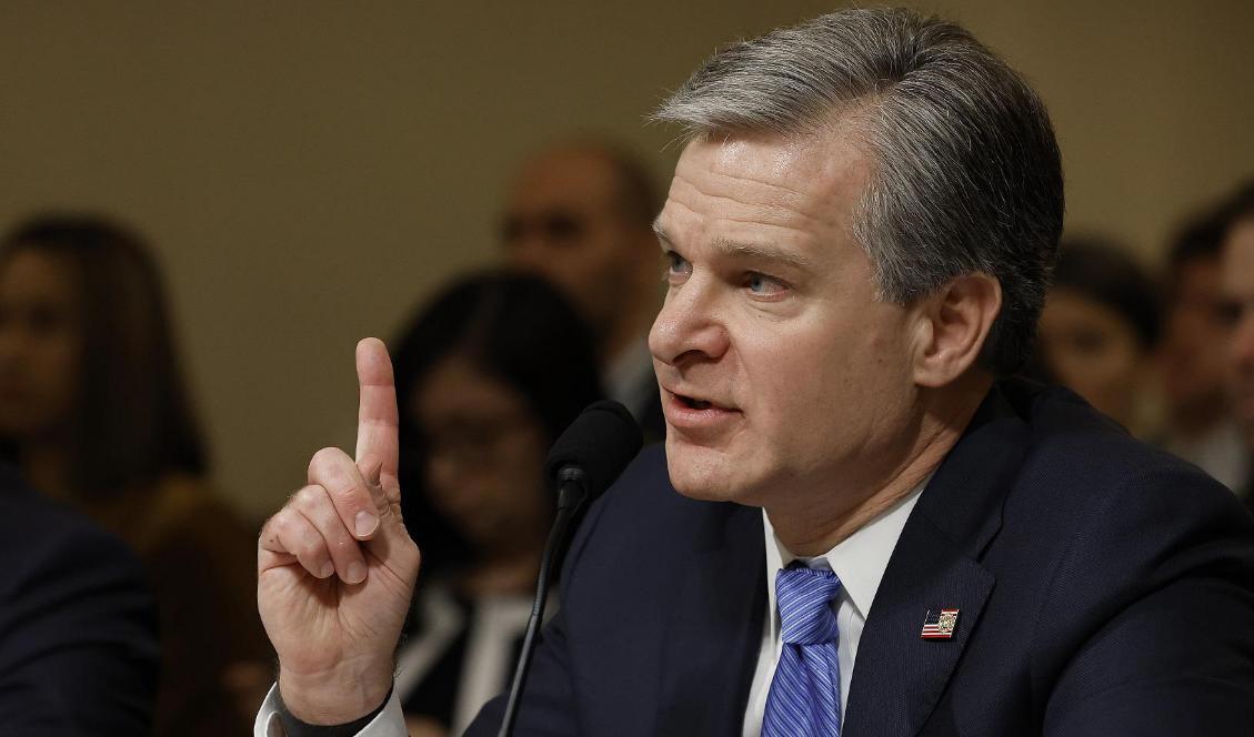 FBI-chefen Christopher Wray utfrågas i representanthusets utskott för inrikes säkerhet den 15 november 2022. Foto: Chip Somodevilla/Getty Images