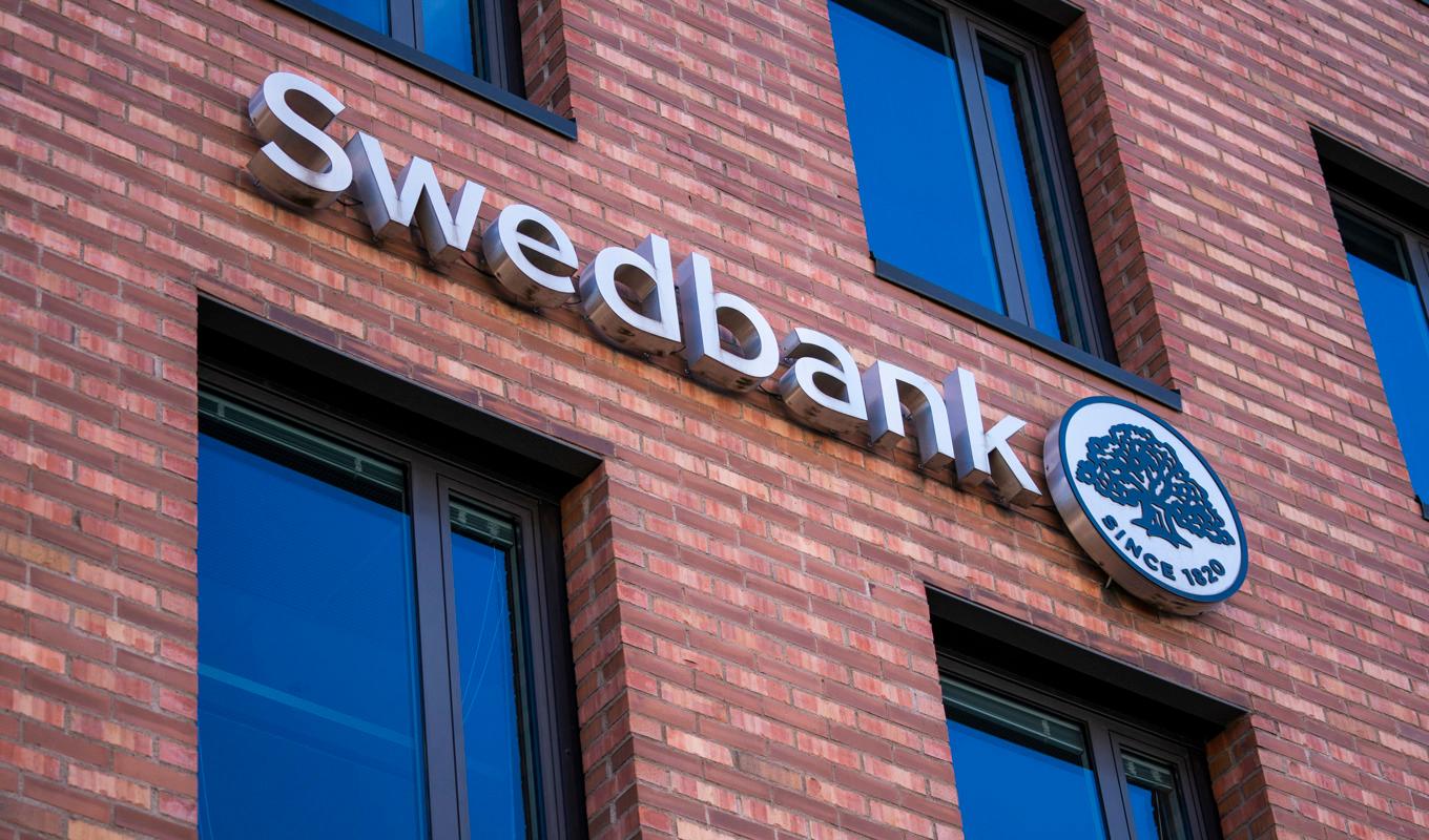 Swedbank avsätter miljoner för "historiska brister" gällande sanktionsbrott. Arkivbild. Foto: Håkon Mosvold Larsen