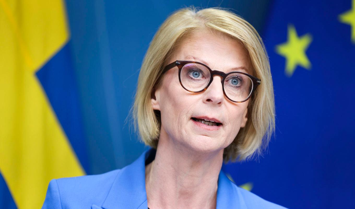 Finansminister Elisabeth Svantesson (M). Arkivbild. Foto: Ali Lorestani/TT