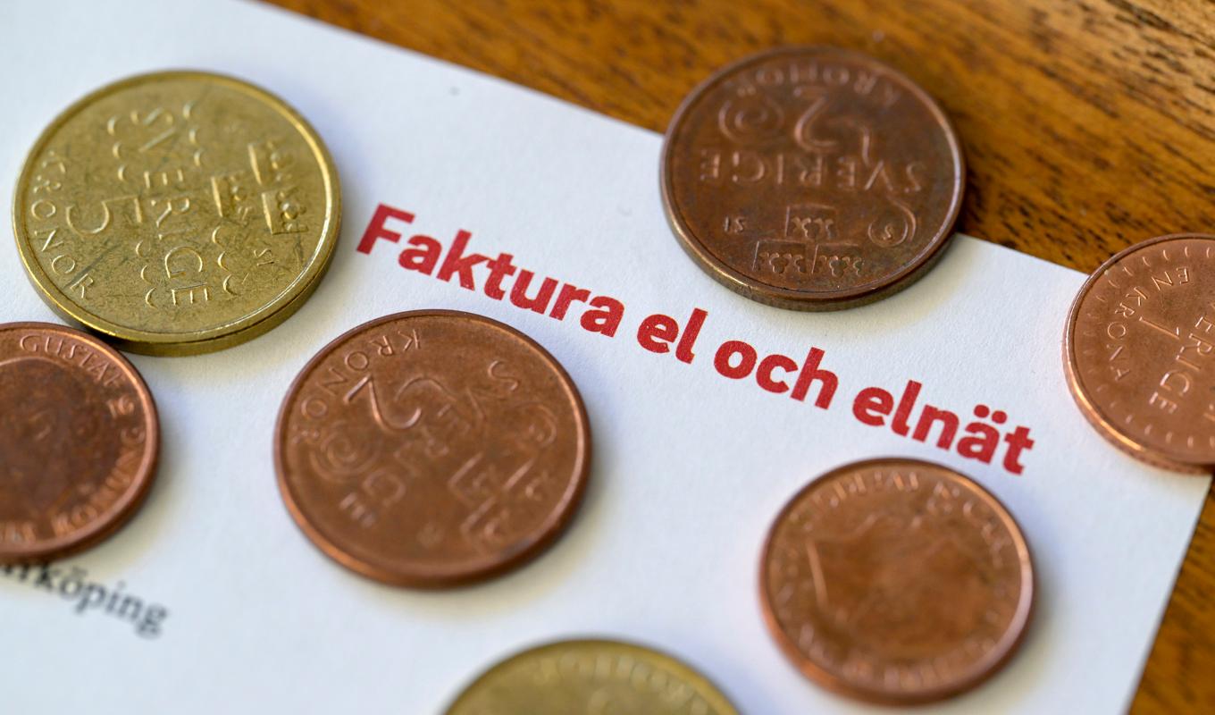 Pengarna gick till en person som förbrukat tio gånger mer än en genomsnittlig villa. Arkivbild. Foto: Janerik Henriksson/TT