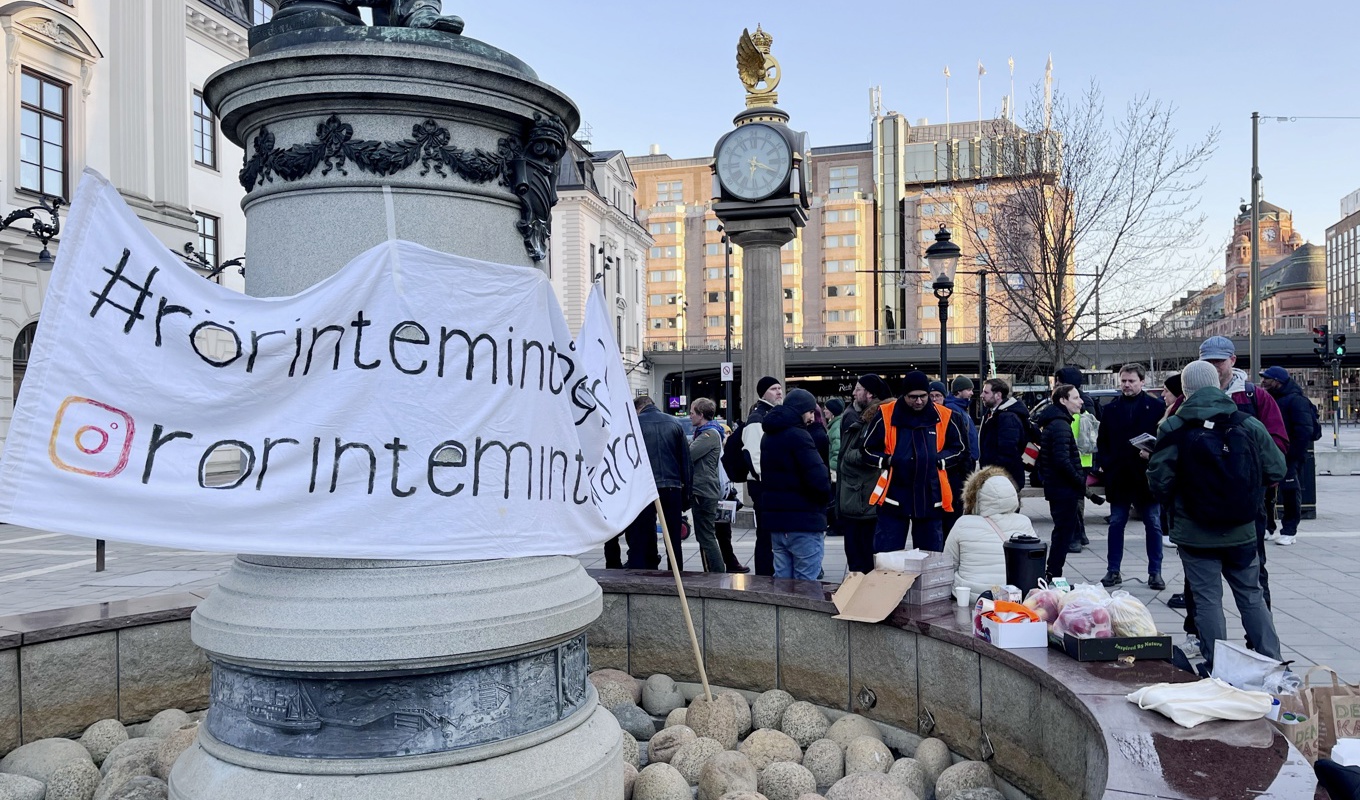 MTR stämmer 73 av de strejkande lokförarna. Arkivbild. Foto: Johan Jeppsson / TT