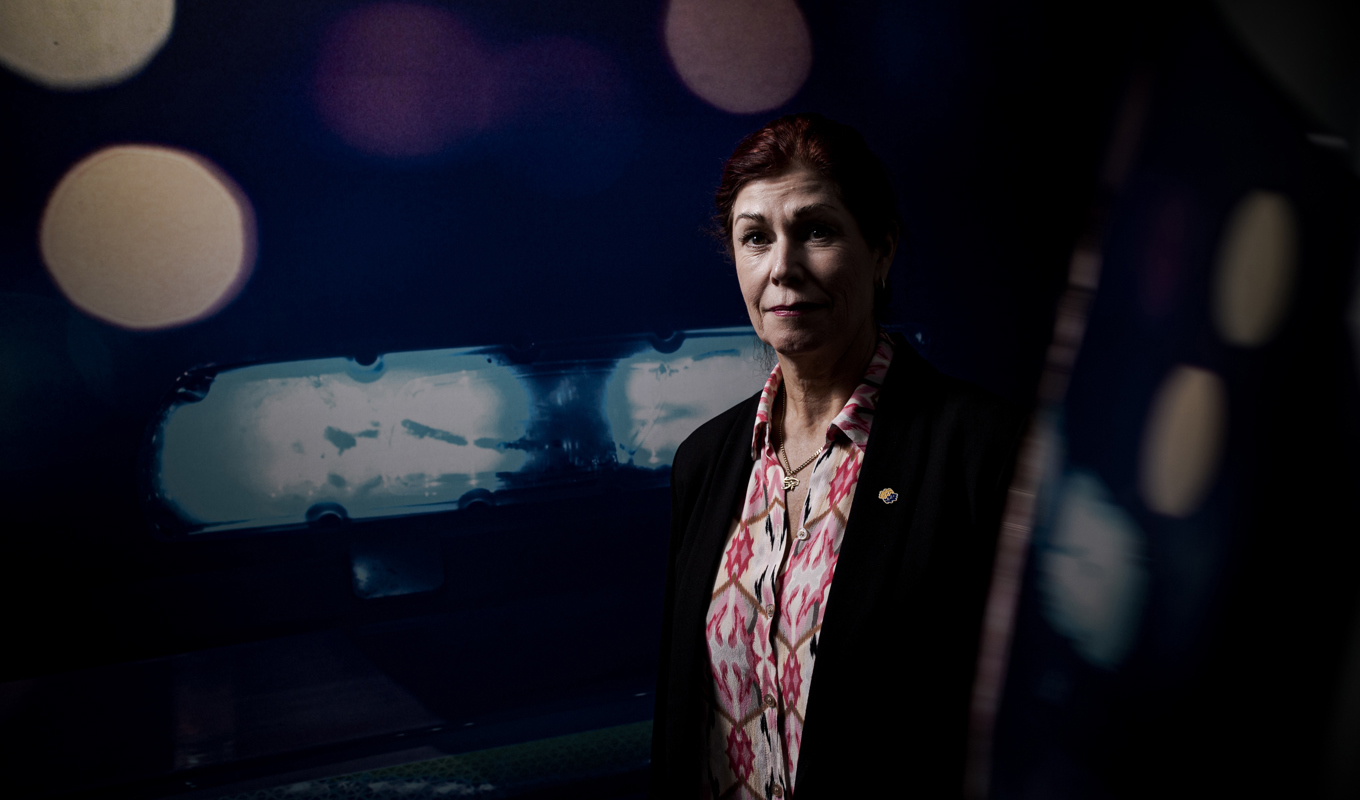 Polisförbundets ordförande Katharina von Sydow. Arkivbild. Foto: Tim Aro/TT