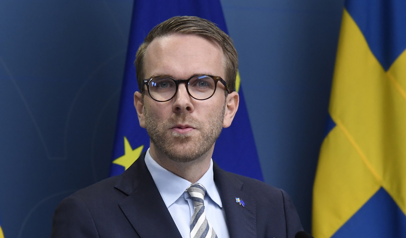 Infrastruktur- och bostadsminister Andreas Carlson. Arkivbild. Foto: Marko Säävälä/TT