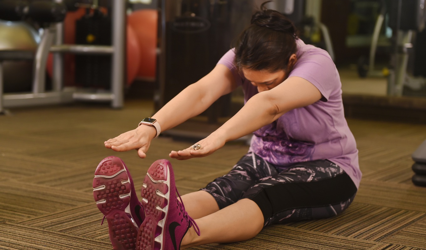 Motion, varierad kost, en dos solljus och några extra kilon kan skydda kvinnor i klimakteriet mot att råka ut för frakturer. Foto: Vicky Bhargava