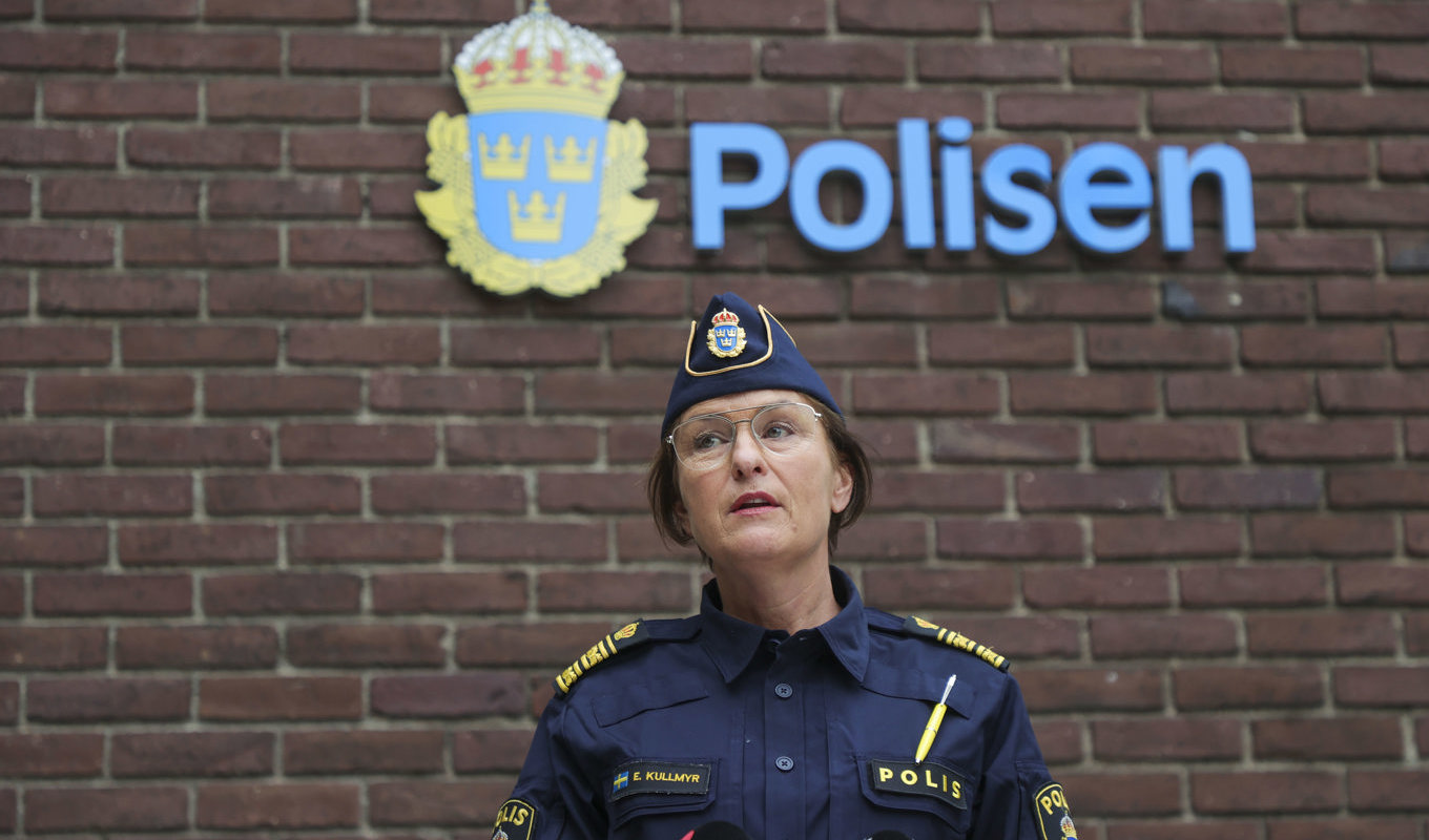 Emelie Kullmyr, polisområdeschef Storgöteborg. Arkivbild. Foto: Adam Ihse/TT