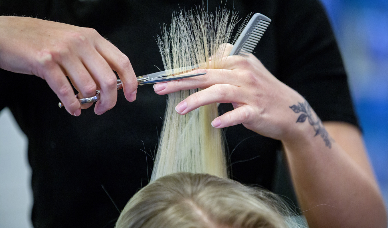 Konkurserna inom hår- och skönhetsvård har ökat 46 procent under 2023 jämfört med 2022. Foto: Gorm Kallestad/NTB scanpix/TT