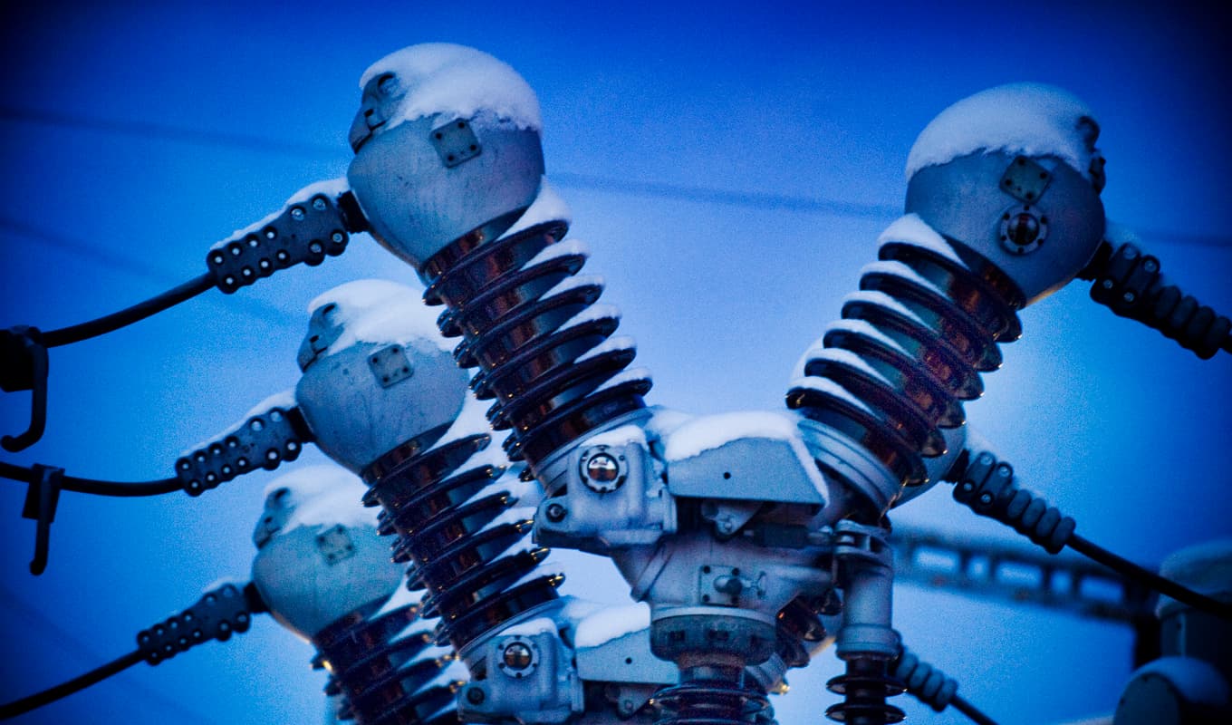 Elpriset har blivit en het fråga igen – i kylan. Foto: Magnus Hjalmarson Neideman / SvD / TT