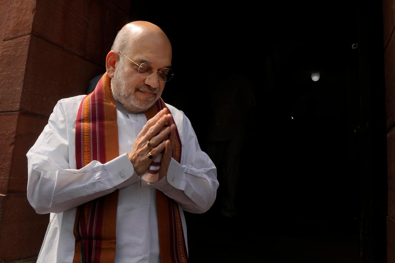 Indiens inrikesminister Amit Shah. Arkivbild. Foto: Manish Swarup/AP/TT
