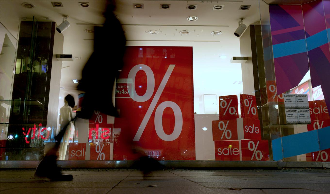 Inflationen i Tyskland viker ned mot inflationsmålet. Arkivbild Foto: Michael Sohn AP/TT