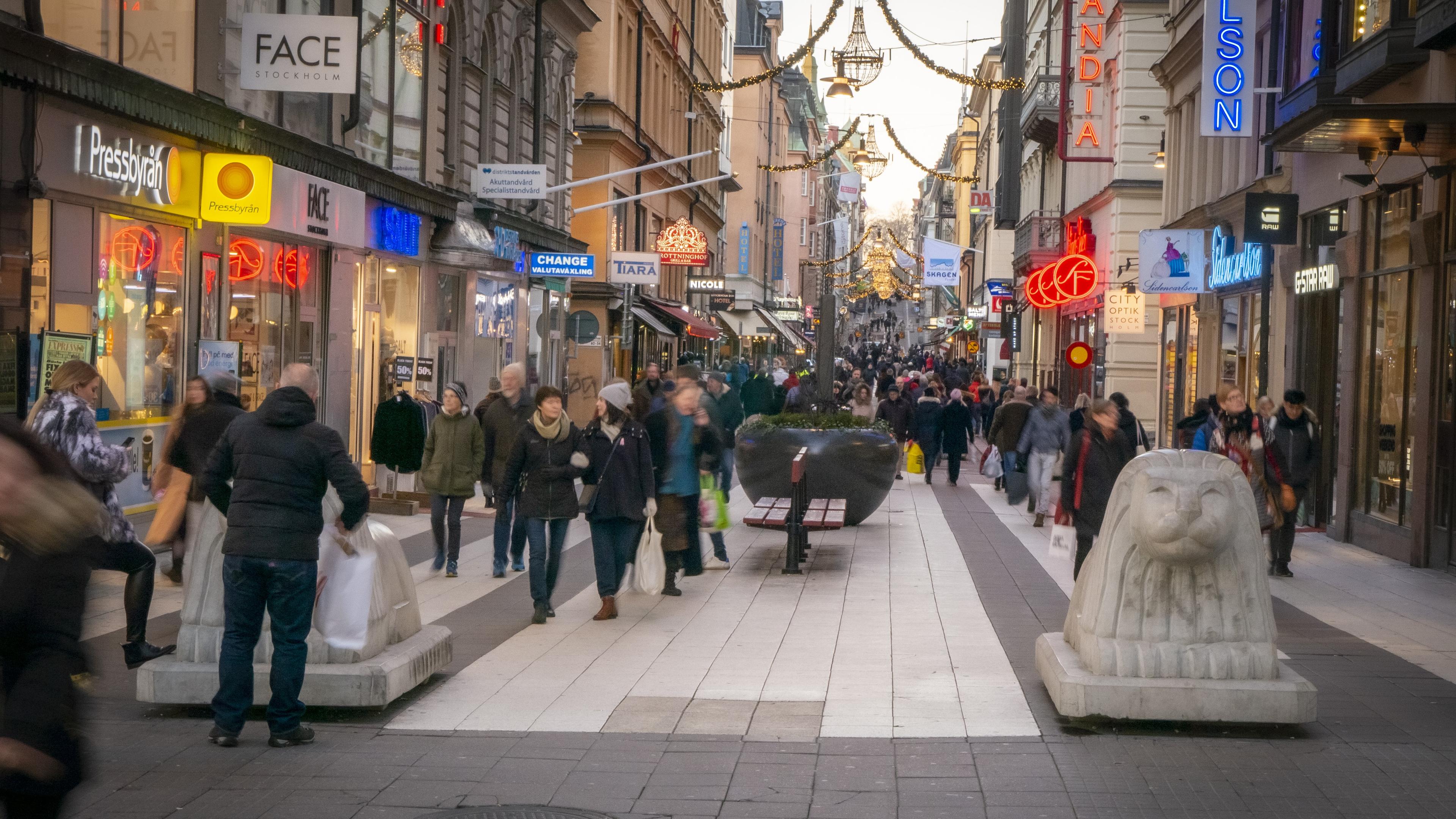 De svenska handlarna börjar bli allt positivare i samband med att våren inom kort gör sitt antågande. Foto: Bilbo Lantto