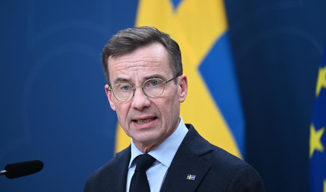 Statsminister Ulf Kristersson (M). Arkivbild. Foto: Fredrik Sandberg/TT