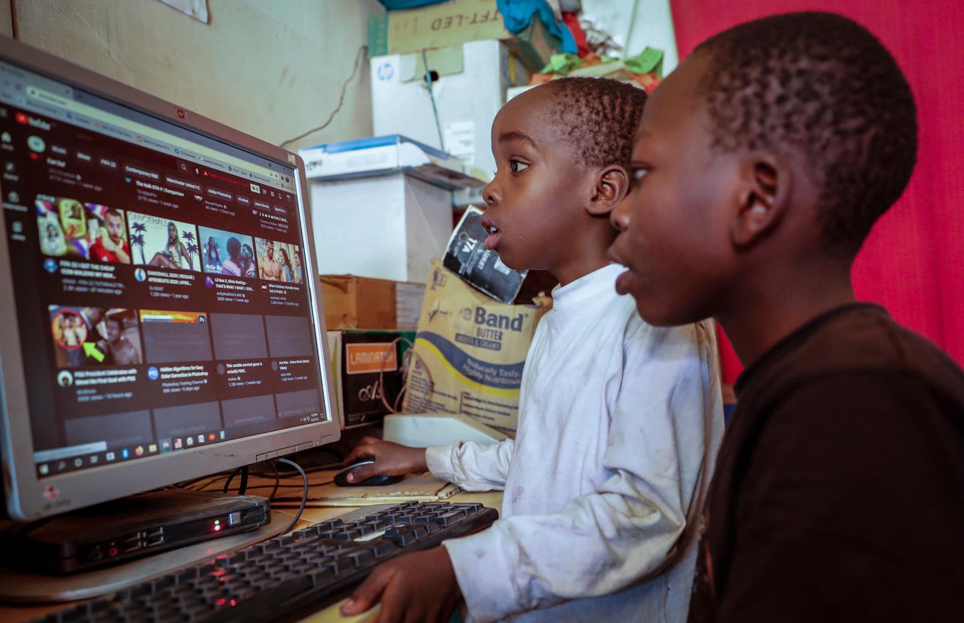 Störningar på internet i flera länder i Afrika. Arkivbild. Foto: Brian Inganga/AP/TT