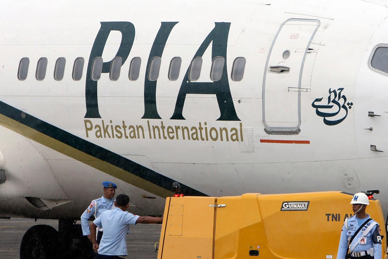 Ett plan tillhörandes Pakistan Airlines. Arkivbild. Foto: AP/TT