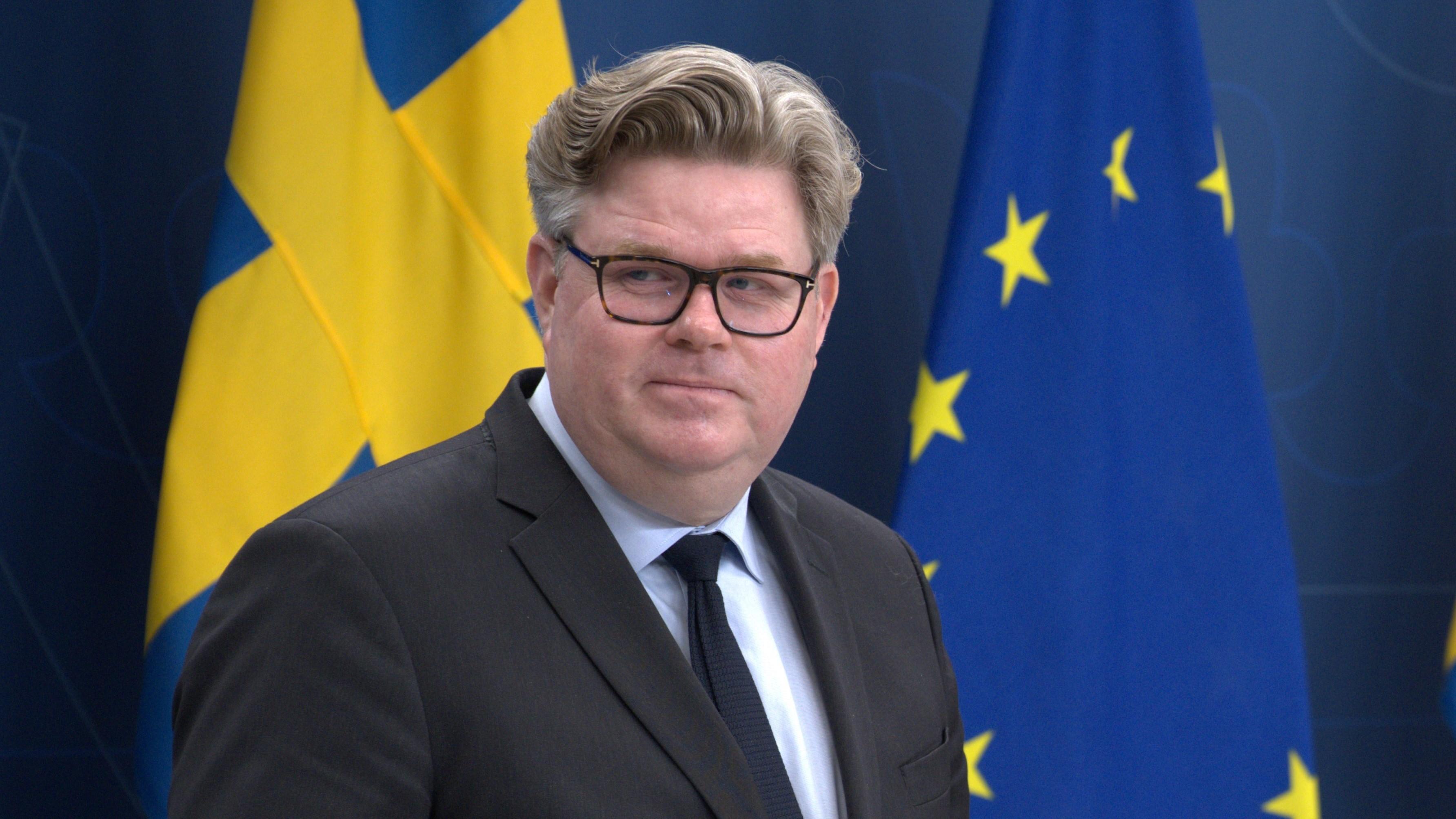 Justitieminister Gunnar Strömmer. Foto: Roger Sahlström