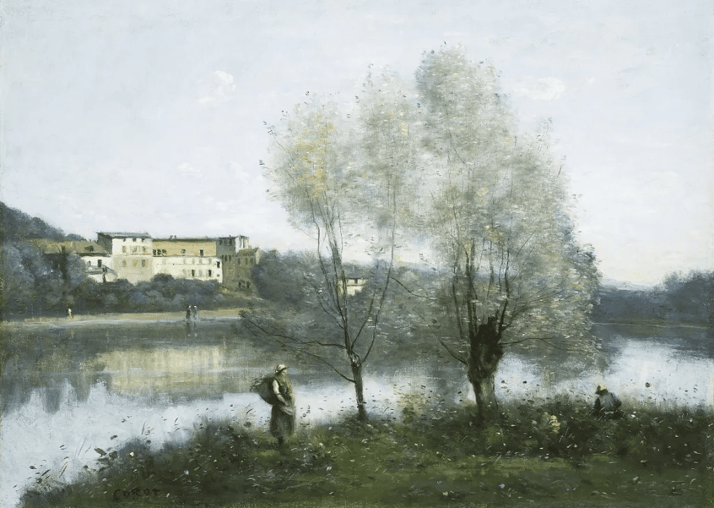 Konsten påminner om den skönhet som hela tiden kan gå förlorad. Ett arbete av kärlek. Målning av Camille Corot (1796–1875). Foto: Public Domain