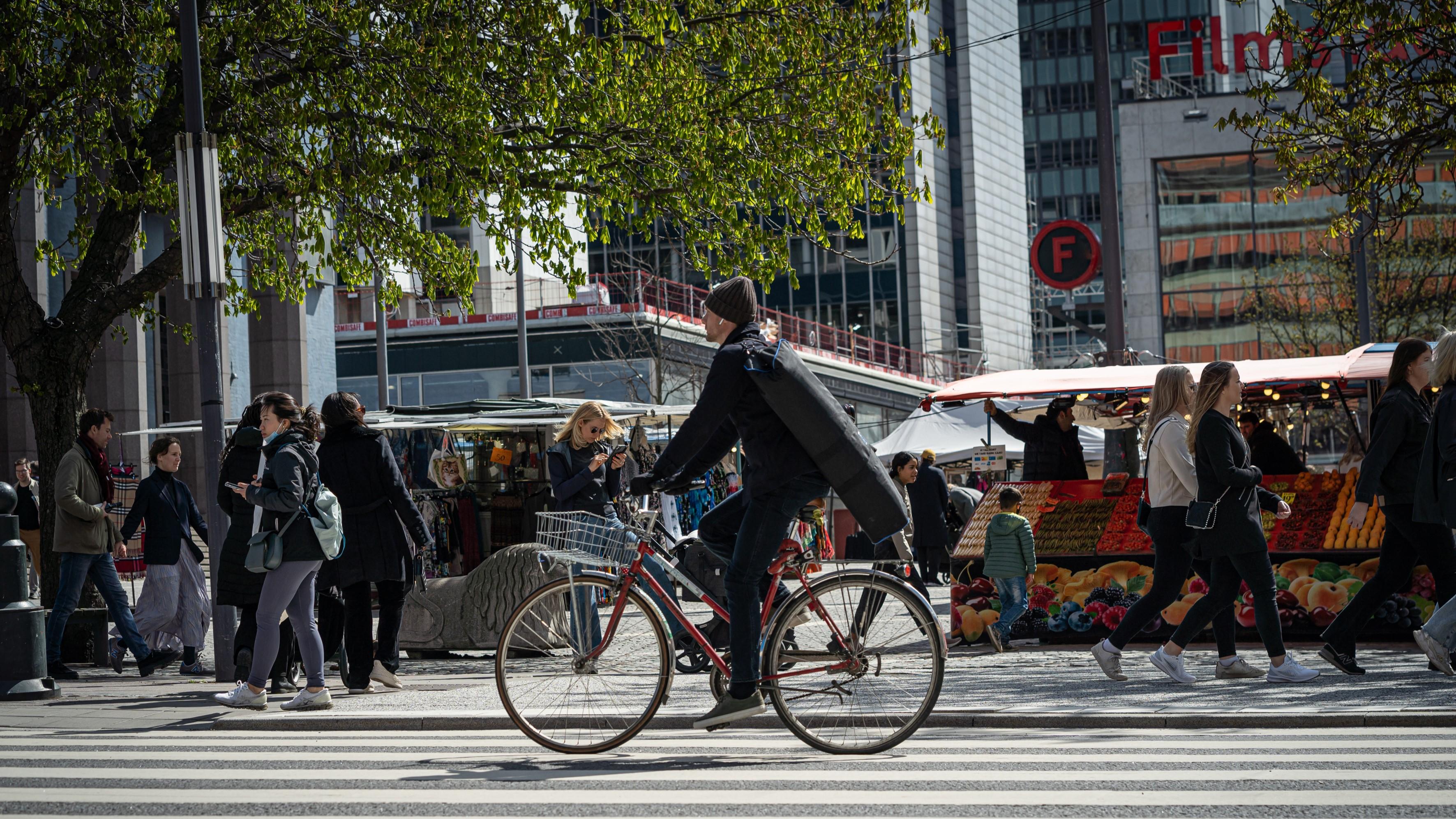 Stockholms stad har beslutat att bygga ytterligare 4 000 cykelparkeringar. Foto: Sofia Drevemo