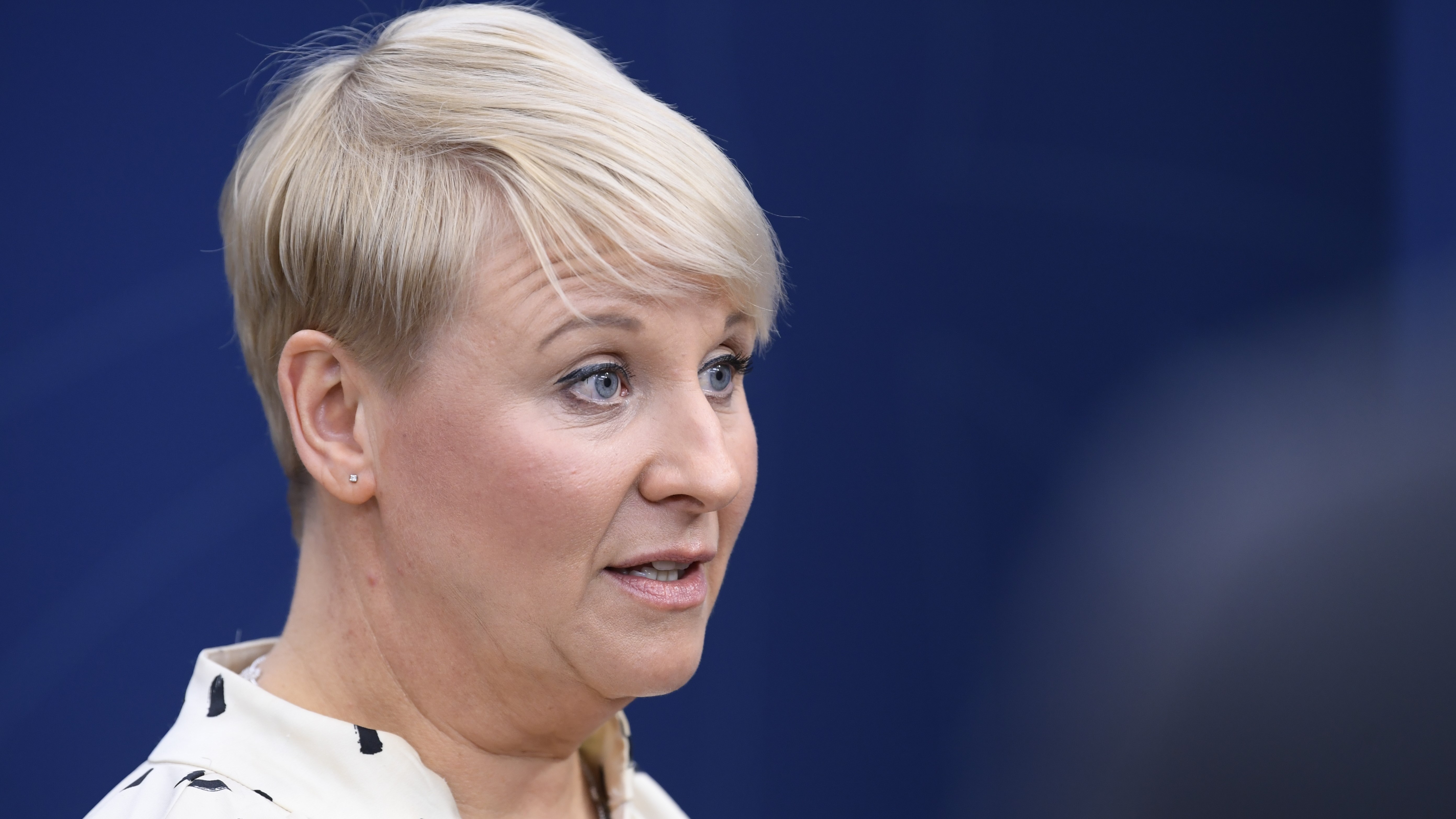 Äldre- och socialförsäkringsminister Anna Tenje (M) initierade ändrade riktlinjer för utredningen. Arkivbild. Foto: Samuel Steén/TT