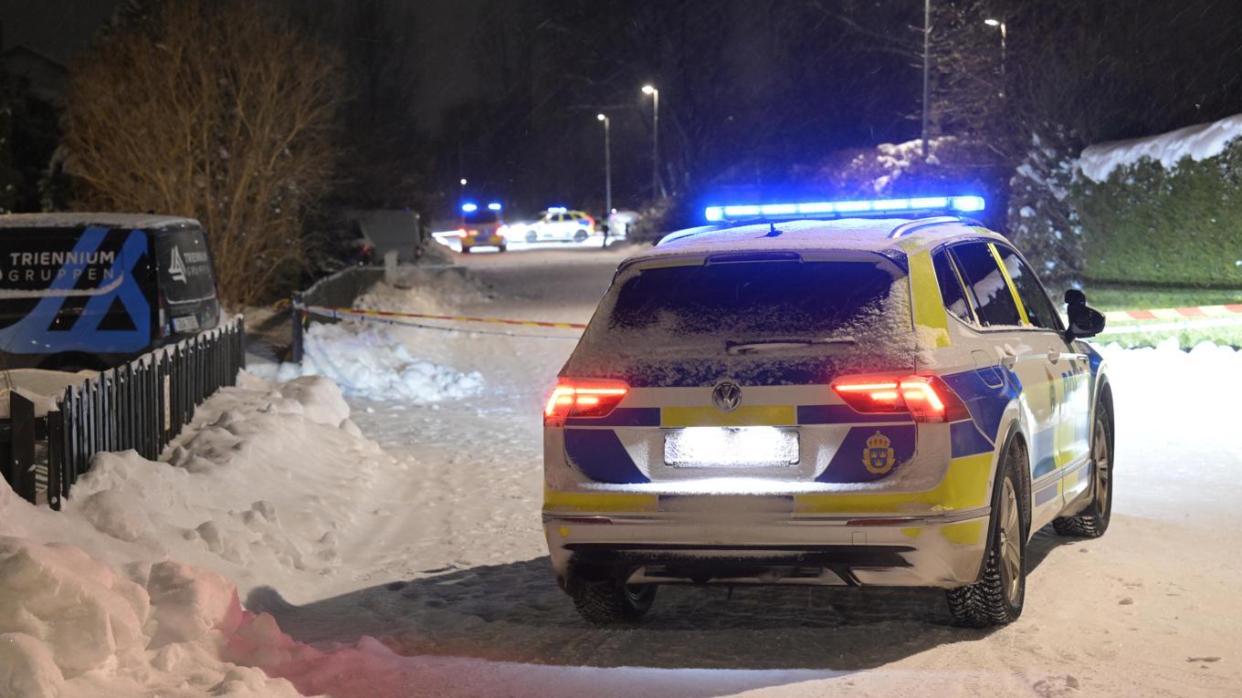 Två tonåringar döms för att ha legat bakom en explosion i Lövstalöt norr om Uppsala i december. Arkivbild. Foto: Fredrik Sandberg/TT