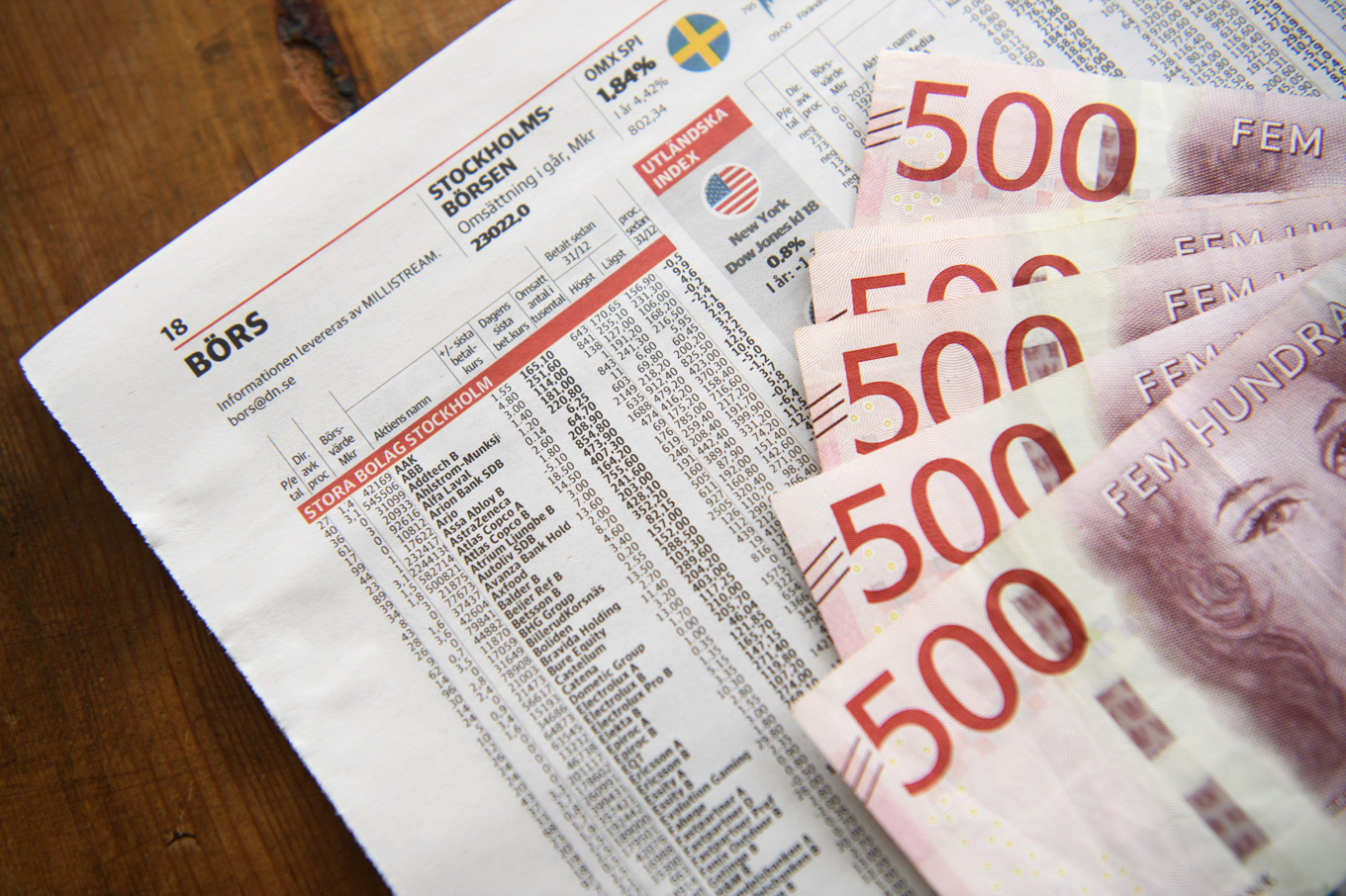 Sänkt skatt på ISK ska gynna sparandet. Arkivbild. Foto: Henrik Montgomery/TT