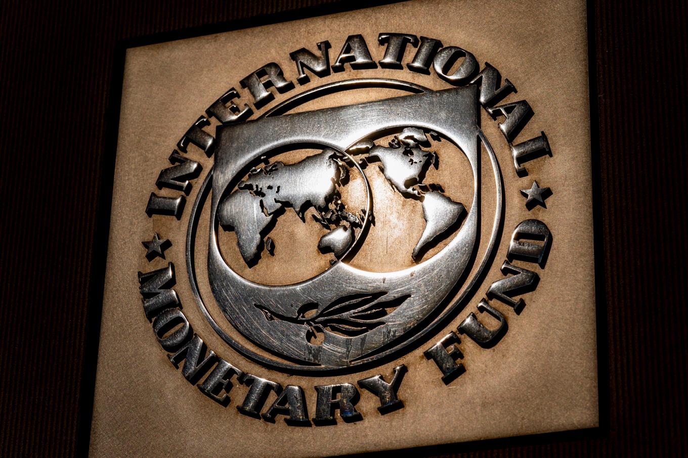 Internationella valutafonden (IMF) presenterar en ny tillväxtprognos inför veckans vårmöte i Washington DC, USA. Arkivbild. Foto: Andrew Harnik AP/TT