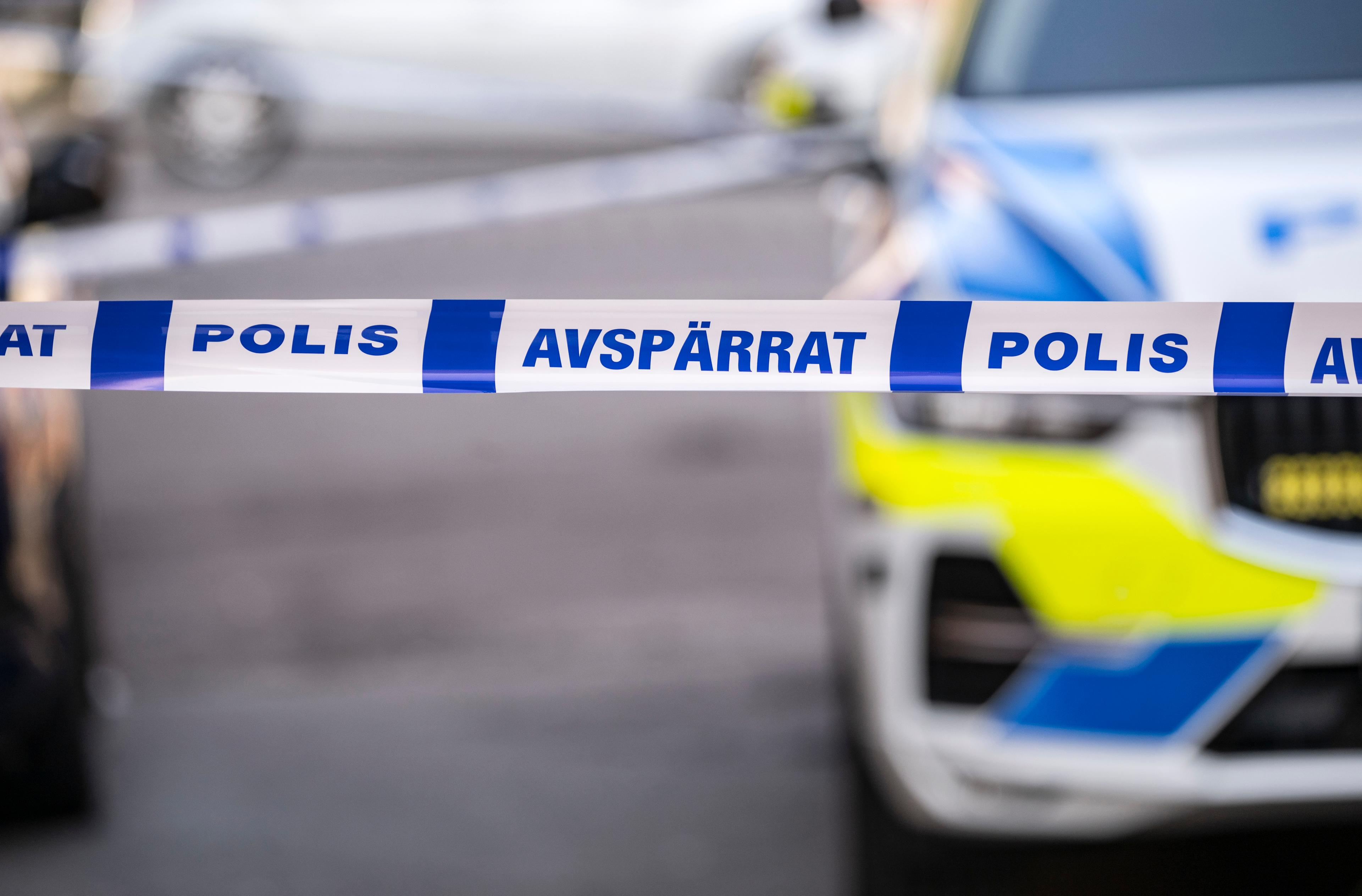 Polisen utreder grovt vapenbrott efter en skottlossning i Eslöv. Arkivbild. Foto: Johan Nilsson/TT