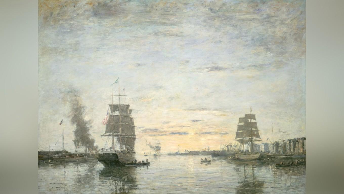 Hamninlopp, Le Havre (1883). Foto: Public Domain