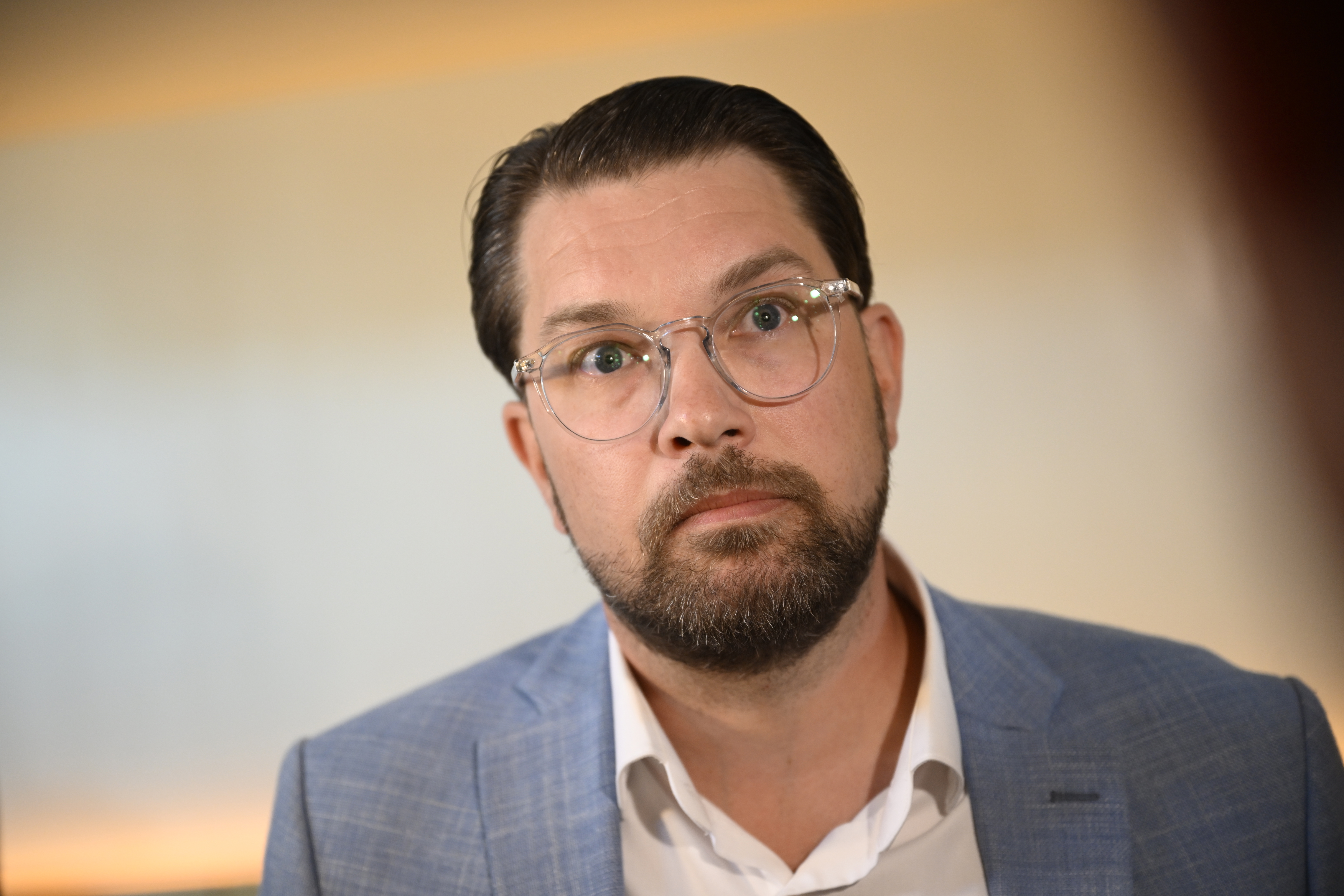 Sverigedemokraternas partiledare Jimmie Åkesson. Arkivbild. Foto: Pontus Lundahl/TT