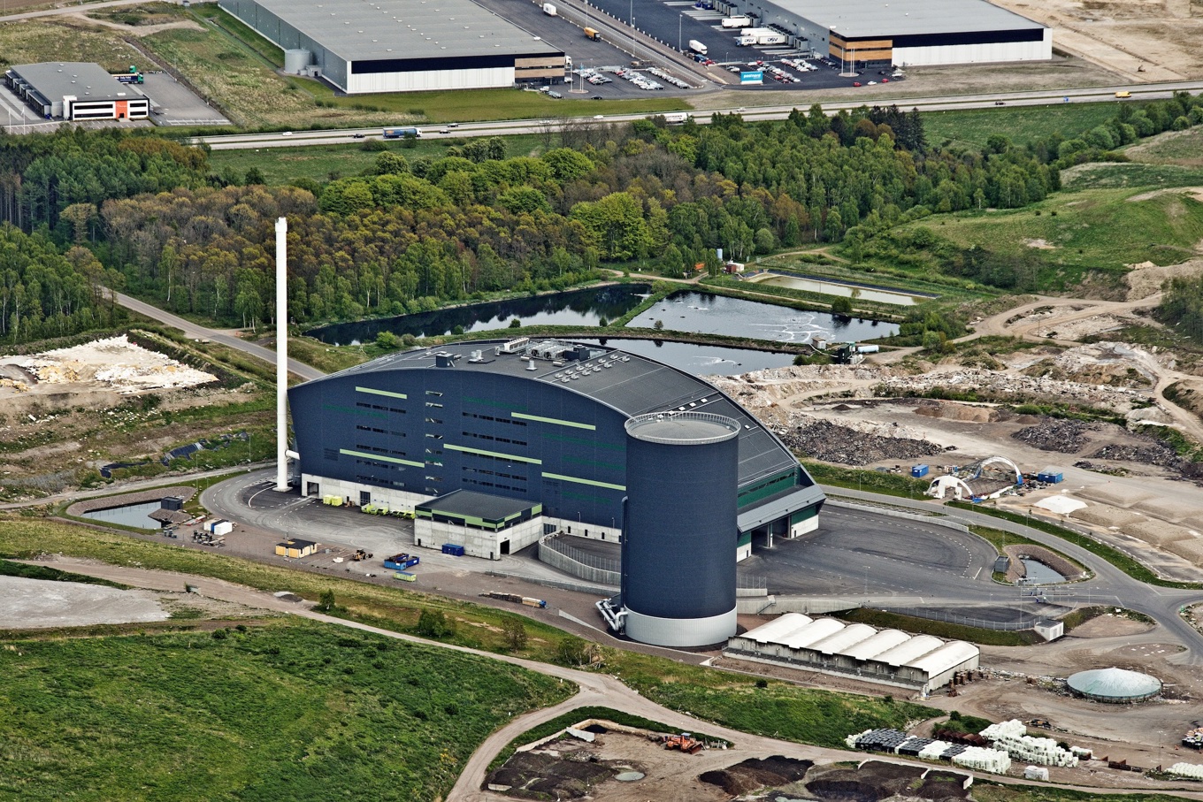 CCS-satsningen på Filbornaverket i Helsingborg ska driftsättas 2028, och beräknas fånga in och lagra cirka 200 000 ton koldioxid årligen.
FOTO: Bergslagsbild/Öresundskraft