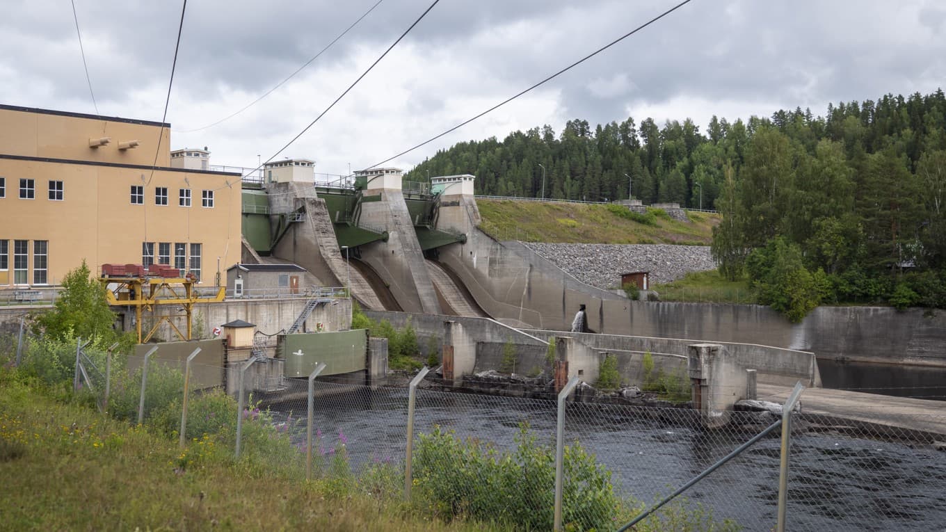 Hölleforsens vattenkraftstation i Ragunda i Jämtlands län. Foto: Bilbo Lantto