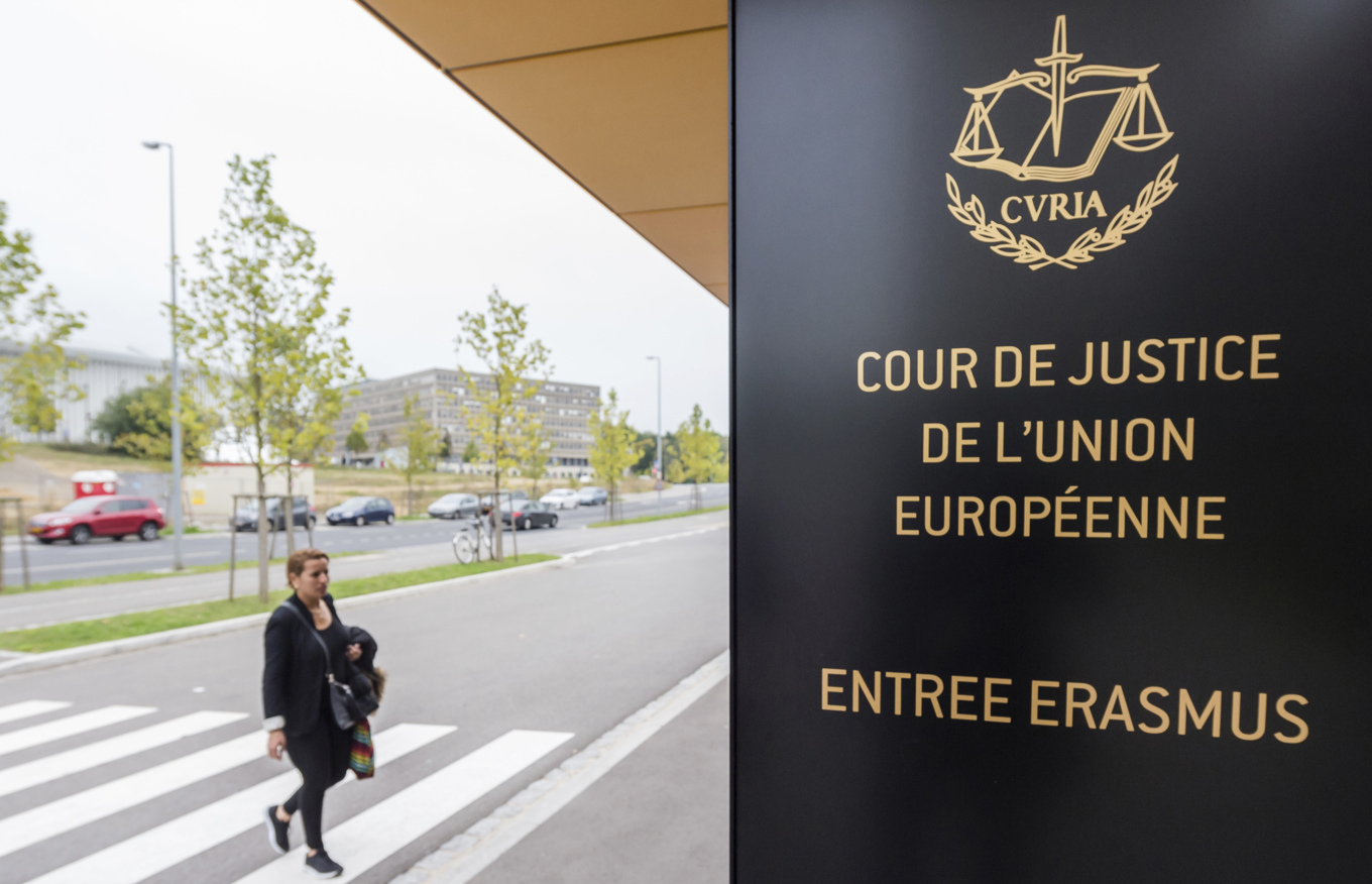 EU:s domstol i Luxemburg. Arkivbild. Foto: Geert Vanden Wijngaert/AP/TT