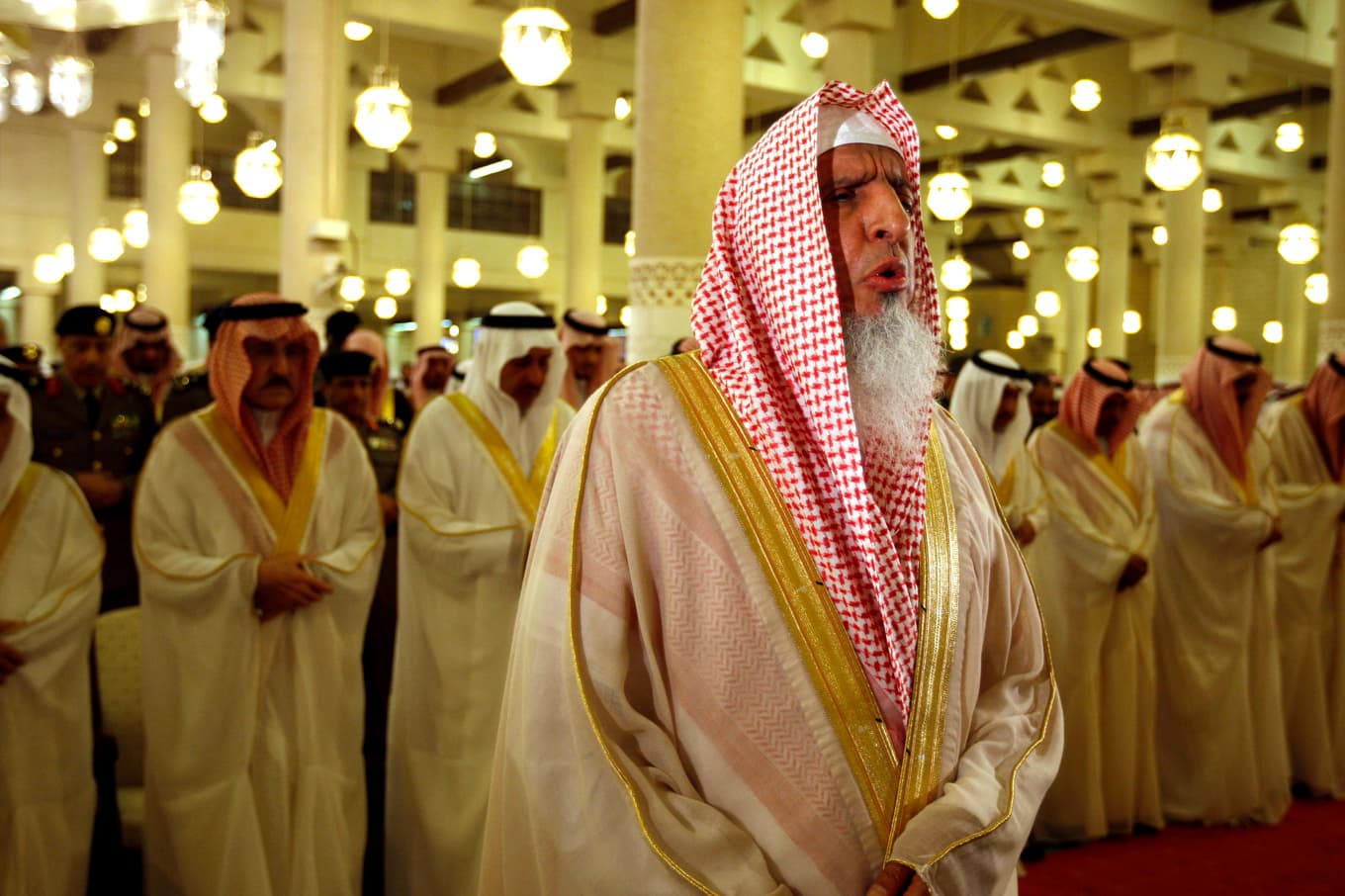 Saudiarabiens stormufti Abd al-Aziz al-Sheikh har dött. Arkivbild från 2010. Foto: Hassan Ammar/AP/TT