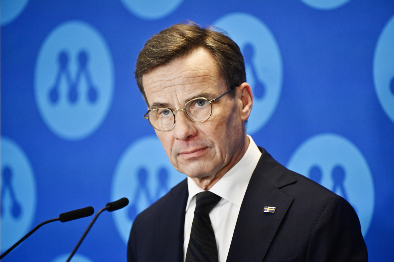 Statsminister Ulf Kristersson (M). Foto: Christine Olsson/TT