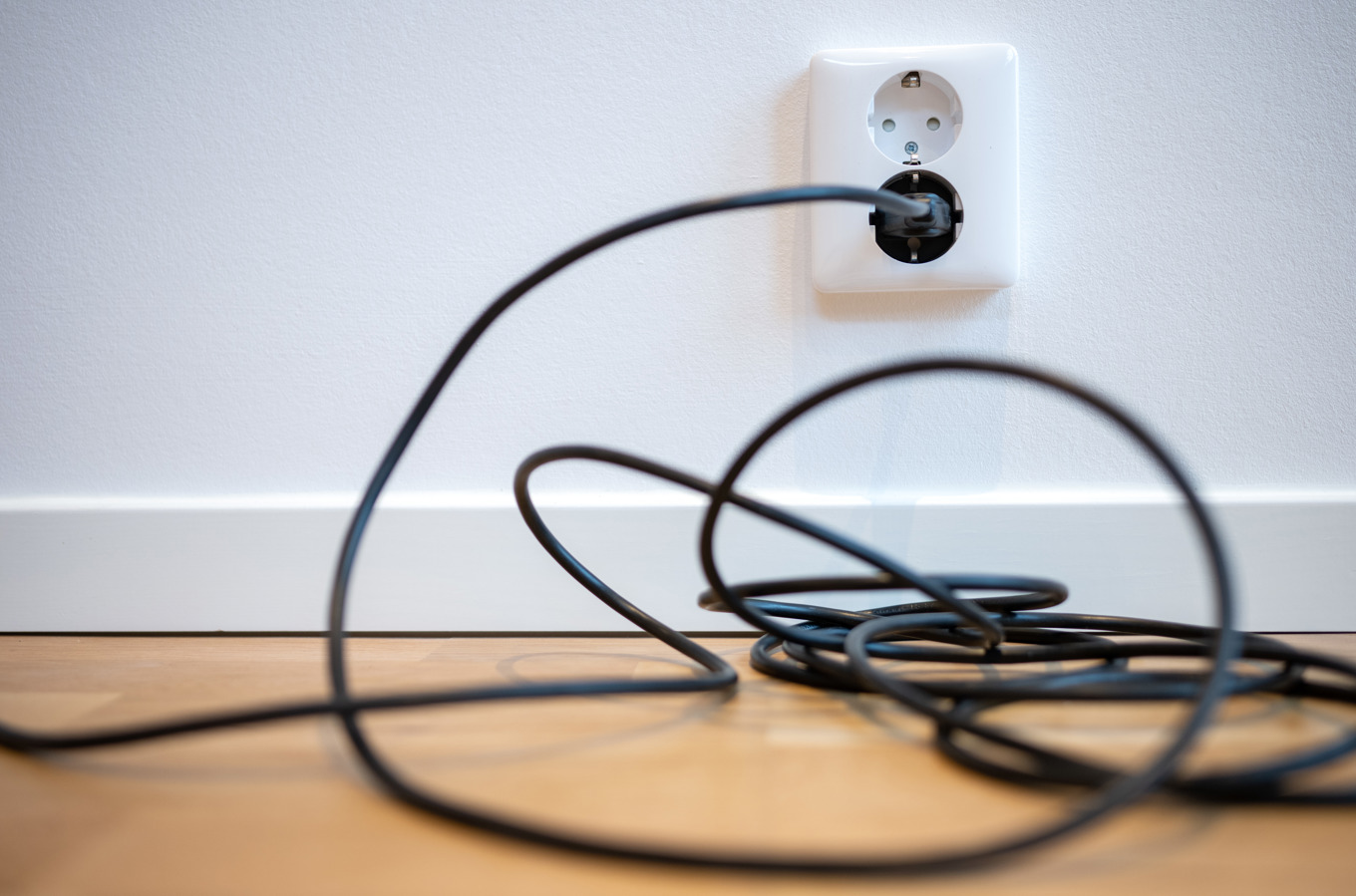 Mannen misstänks för olovlig energiavledning. Arkivbild. Foto: Johan Nilsson/TT