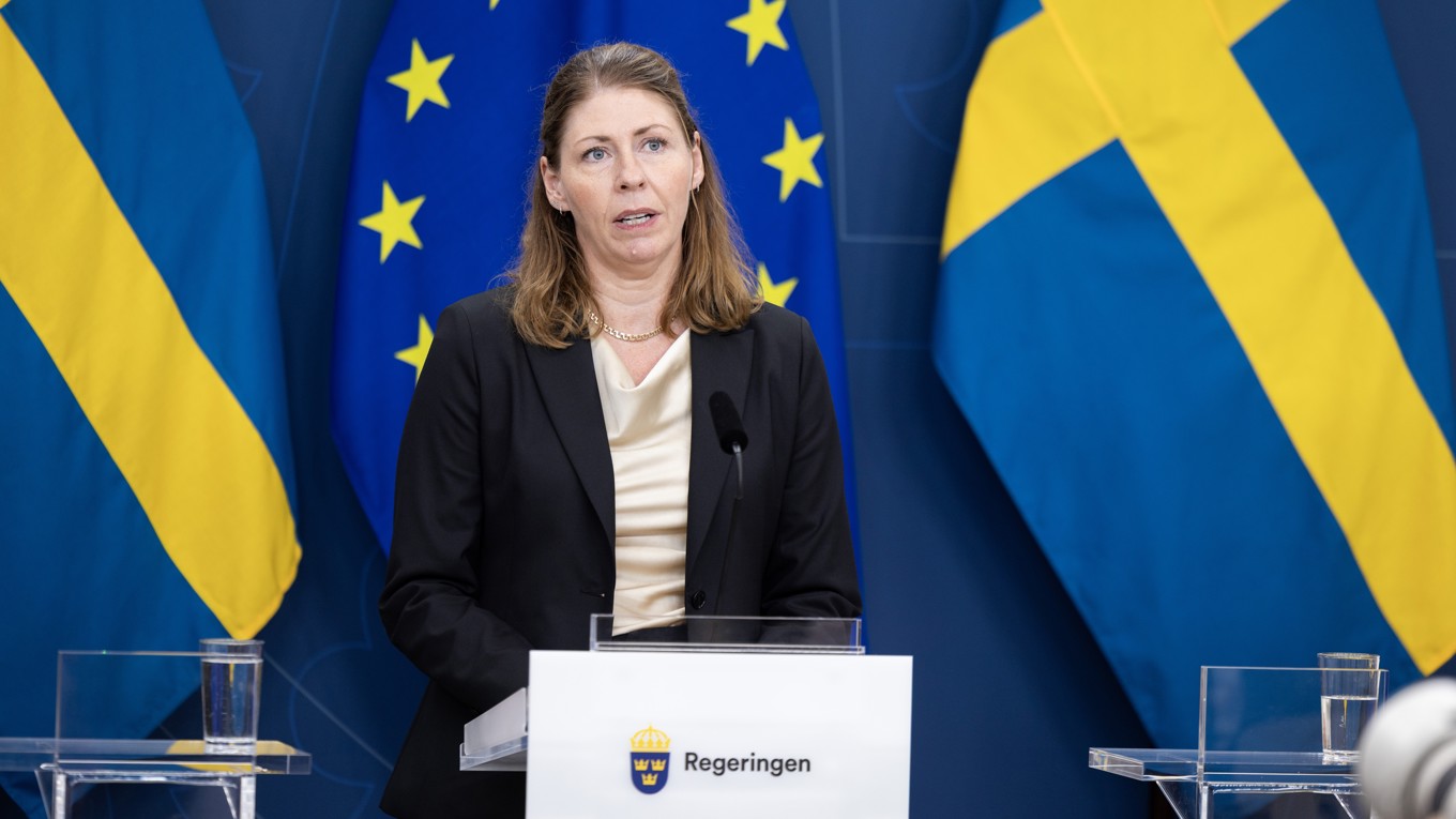 Sjukvårdsminister Elisabet Lann (KD). Foto: Ninni Andersson/Regeringskansliet