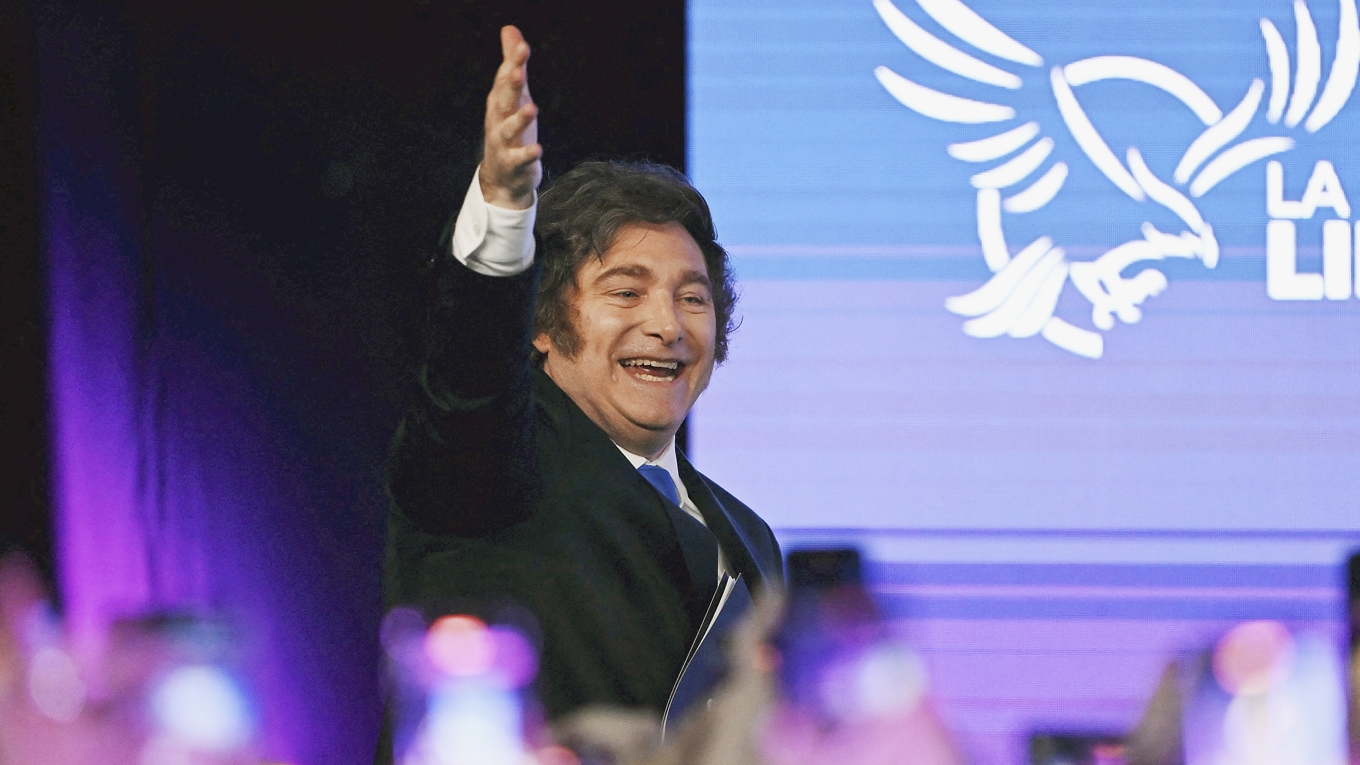 President Javier Milei har nu två år på sig att visa att argentinarna satsade rätt. Foto: Luís Robayo/AFP/Getty Images